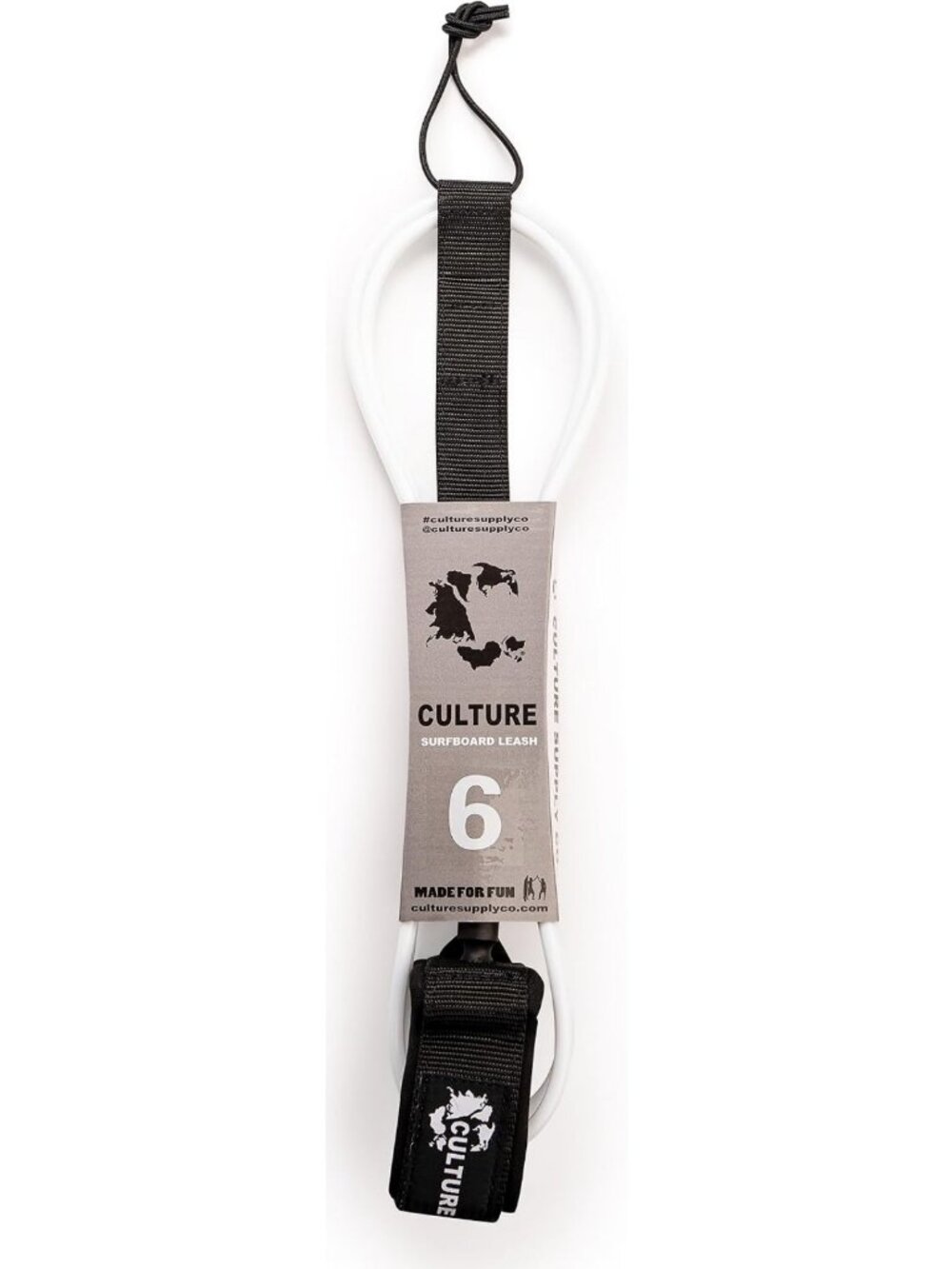 Surfboard Leash - 6ft, 7ft, 8ft, 9ft, 10ft | Durable & Lightweight | 5 Colors